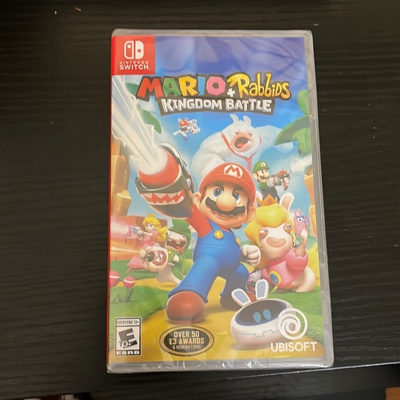 Nintendo switch game Mario Rabbids Kingdom Battle
